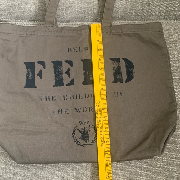✨ Help FEED 20 Cotton Shopper Tote - Picture 4 of 9